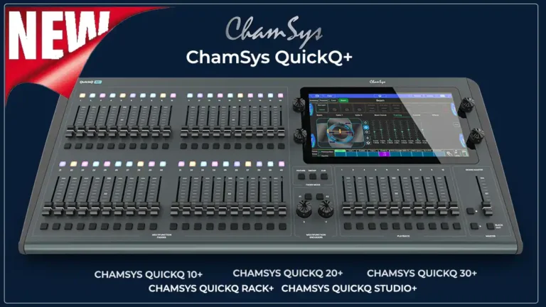 Обновление линейки систем управления ChamSys QuickQ
